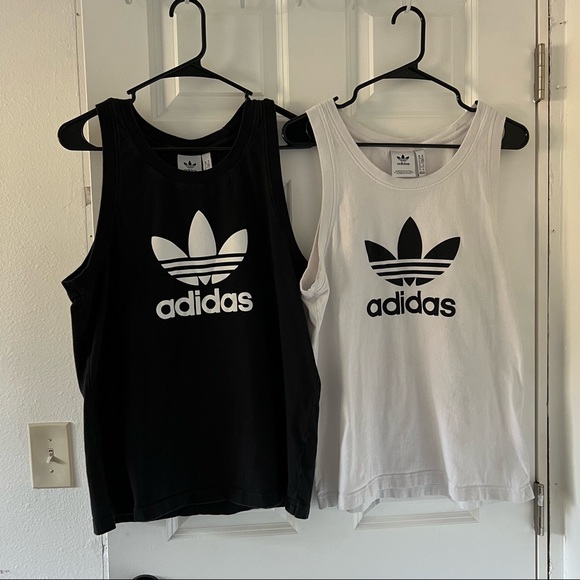 adidas Other - Adidas black and white tank top bundle size M